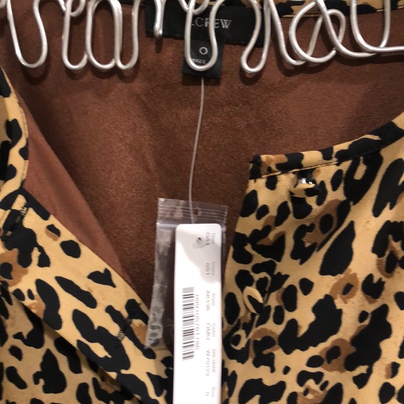 🐆 NWT J. Crew Size 0 Leopard Dress - Picture 3 of 7